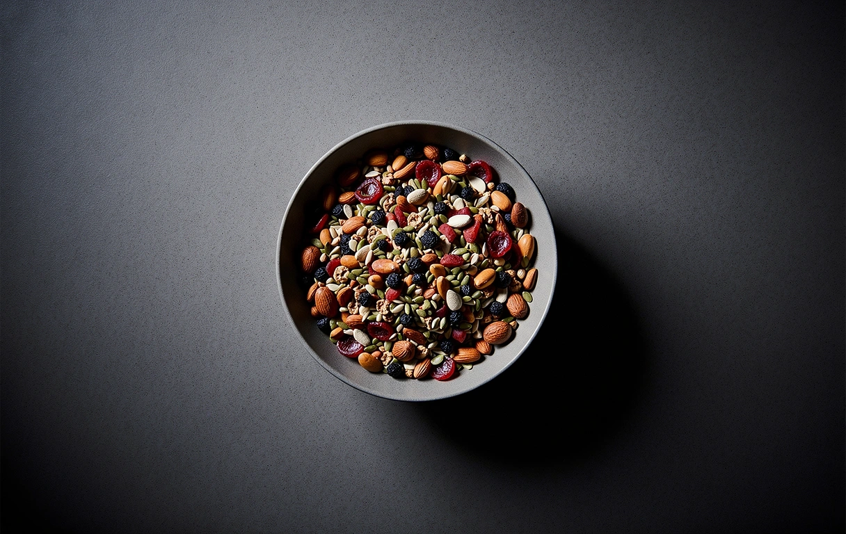 Assortiment de graines et oléagineux